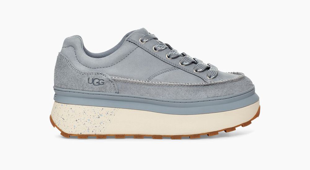 Ugg Sneaker Womens - Ugg Marin Lace Grey - 503KGIWDU